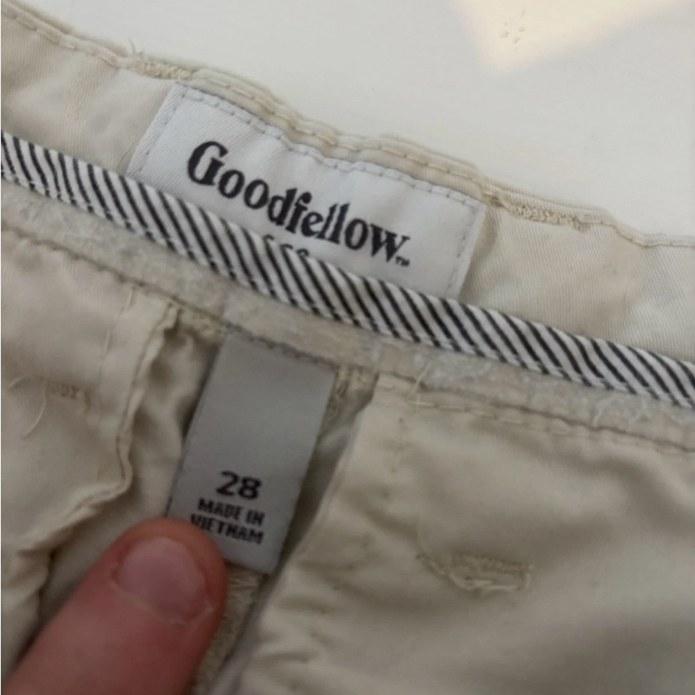 Goodfellow Cream Pants